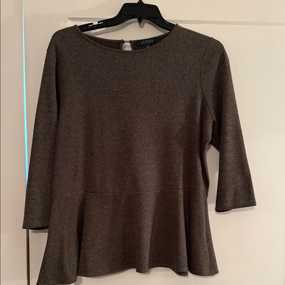 Ralph Lauren Dark Brown Women's Blouse